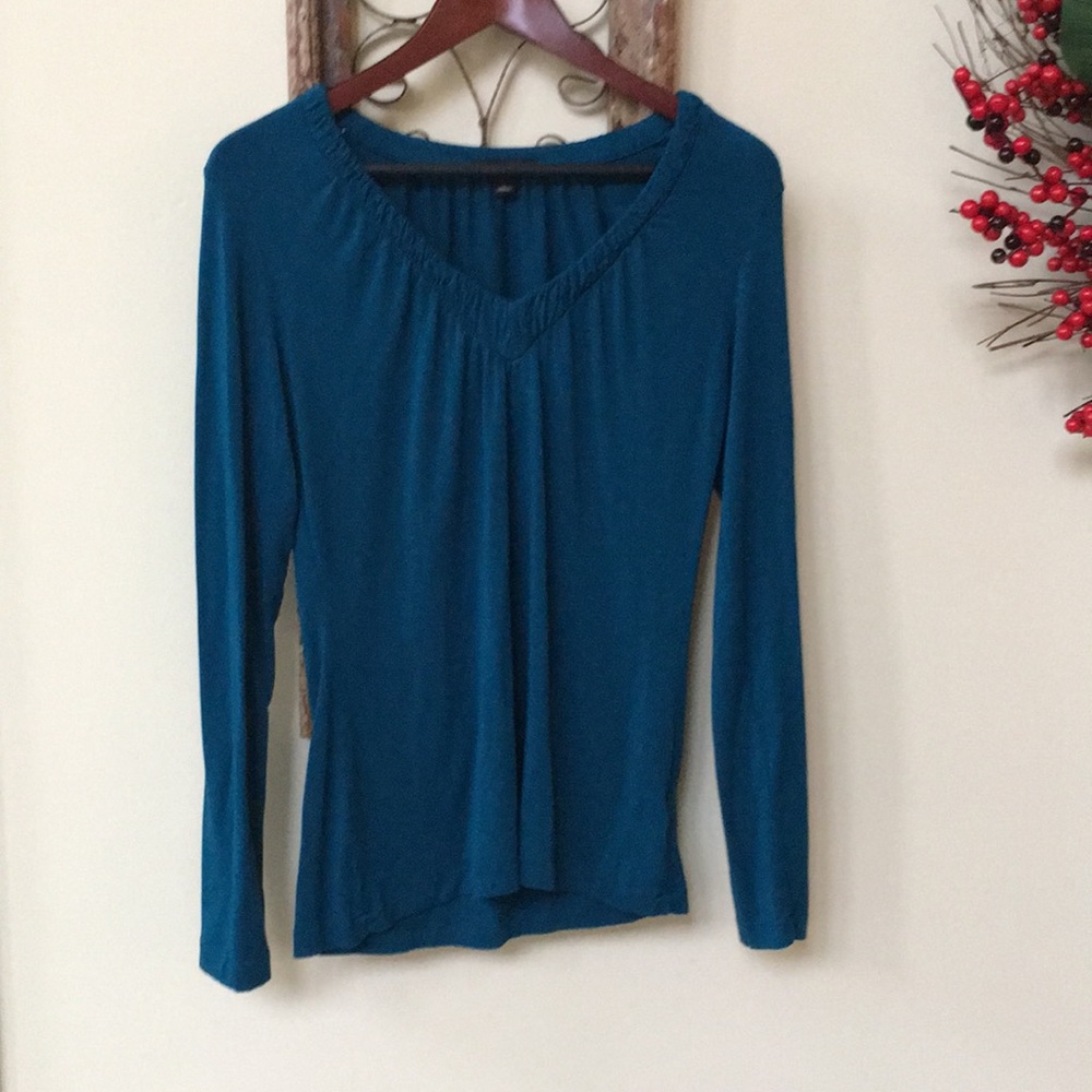 Banana Republic dark teal top